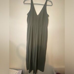 Forever 21 Sage Green jumpsuit